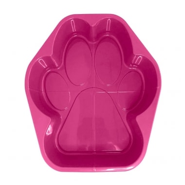 Bandeja Higiênica Smart Fer Luxo Patinha Rosa