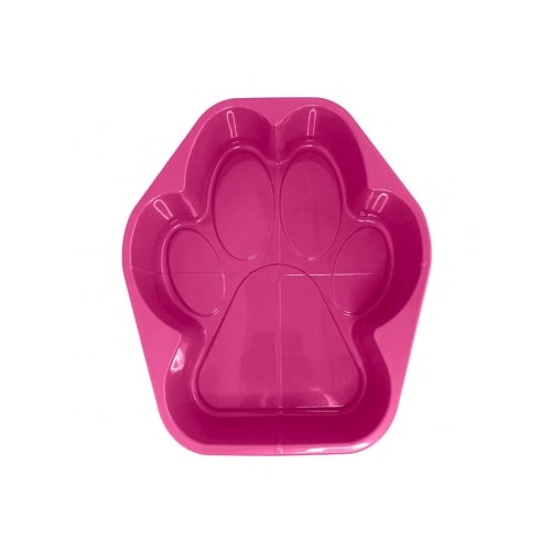 Bandeja Higiênica Smart Fer Luxo Patinha Rosa