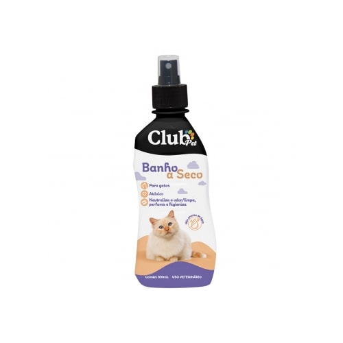 Banho a Seco Club Pet Gatos 300ml