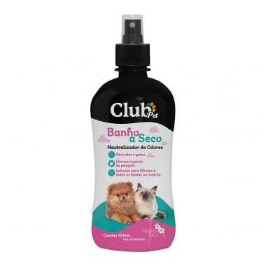 Banho a Seco Club Pet Neutralizador 500ml