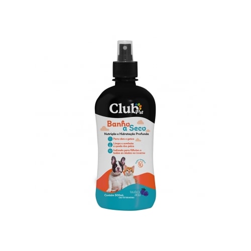 Banho a Seco Club Pet Nutrição 500ml