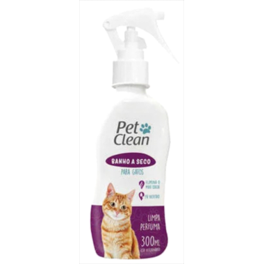 Banho a Seco Pet Clean Gatos 300ml