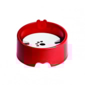 Bebedouro Club Pet Cães Pelos Longos Vermelho