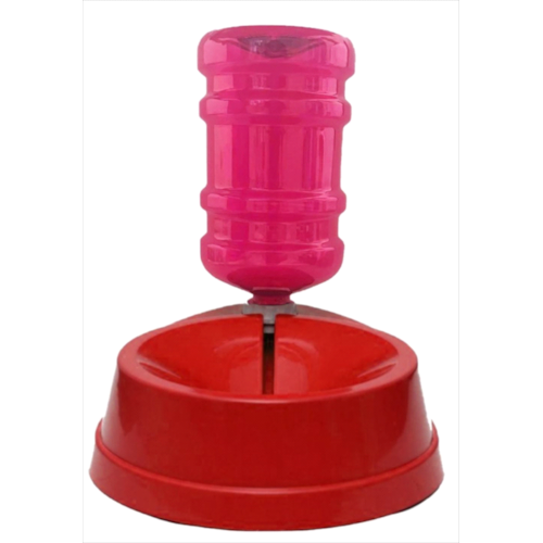 Bebedouro Four Plastic Automático Max Vermelho 1L