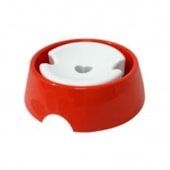 Bebedouro Furacão Pet Pelos Longos Pop Vermelho 1L
