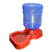 Bebedouro Murano Automático Maxi com Garrafão Vermelho 10L