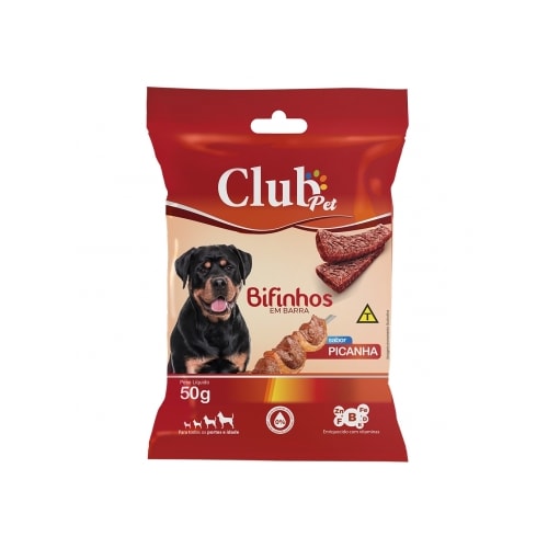 Bifinho Club Pet Barra Picanha 50g