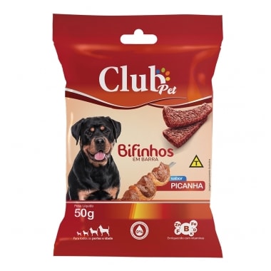 Bifinho Club Pet Barra Picanha 50g