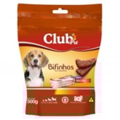 Bifinho Club Pet em Barra Bacon 500g