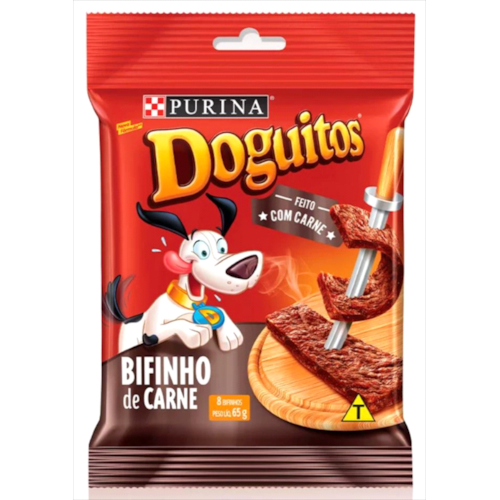 Bifinho Doguitos Rodizio Carne 65g