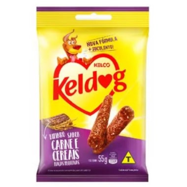 Bifinho Keldog Carne e Cereais 55g