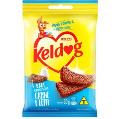 Bifinho Keldog Carne e Leite Filhotes 60g