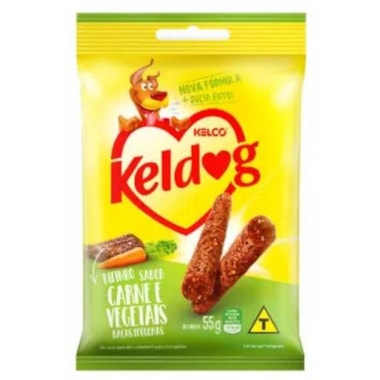 Bifinho Keldog Carne e Vegetais 55g