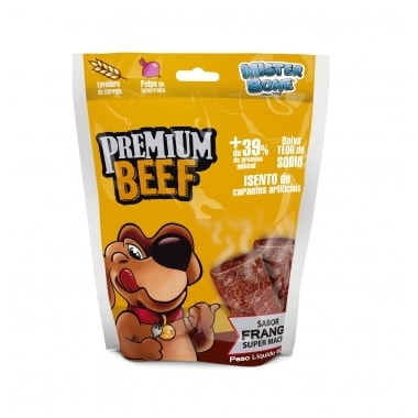 Bifinho Mister Bone Frango Premium 500g