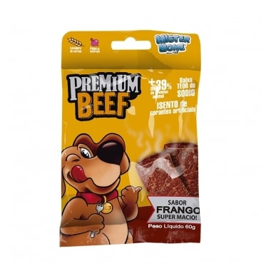 Bifinho Mister Bone Frango Premium 50g