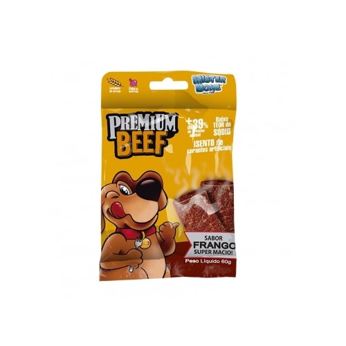 Bifinho Mister Bone Frango Premium 50g
