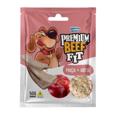 Bifinho Mister Bone Maça e Aveia Fit Premium 50g