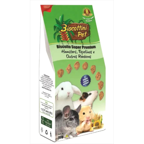Biscoito Aves da Mata Roedores 80g
