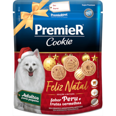 Biscoito Cookie Premier Natal Cães Adultos 250g