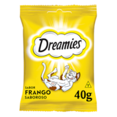 Biscoito Dreamies Frango Saboroso Gatos 40g