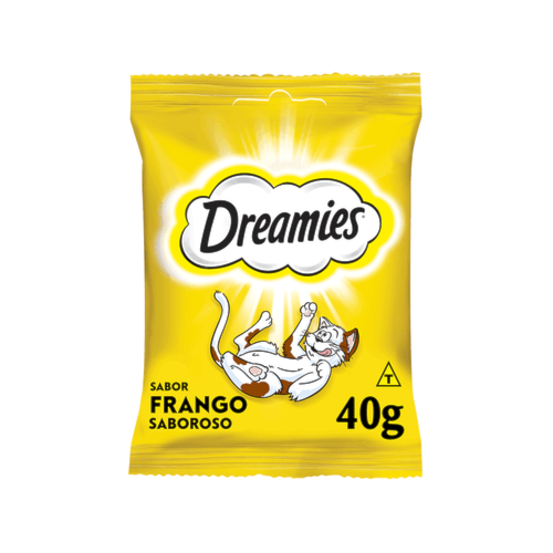 Biscoito Dreamies Frango Saboroso Gatos 40g