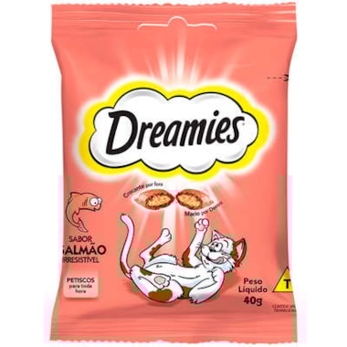 Biscoito Dreamies Salmão Irresistível Gatos 40g