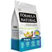 Biscoito Formula Natural Batata Doce Cães Adultos Raças Medias 250g