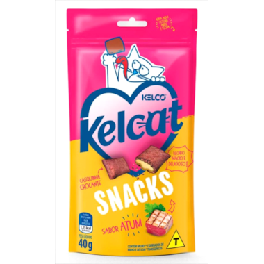 Biscoito Kelcat Atum Gatos 40g