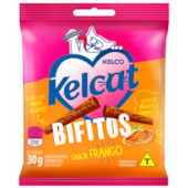 Biscoito Kelcat Bifitos Frango 30g