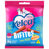 Biscoito Kelcat Peixe Bifitos 30g