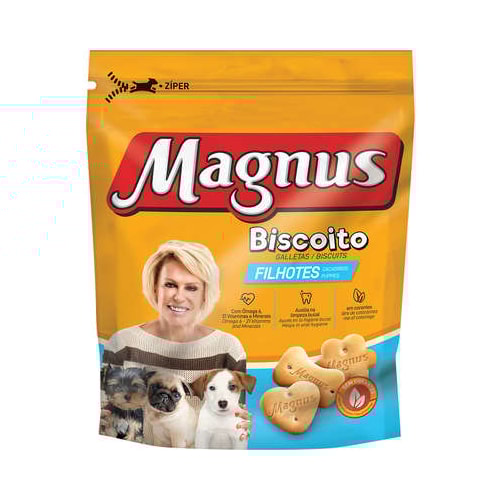 Biscoito Magnus Cães Filhotes 250g