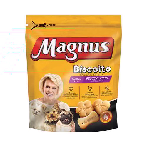 Biscoito Magnus Cães Raças Pequenas 400g