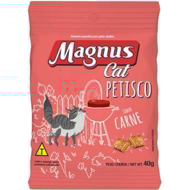 Biscoito Magnus Cat Carne 40g