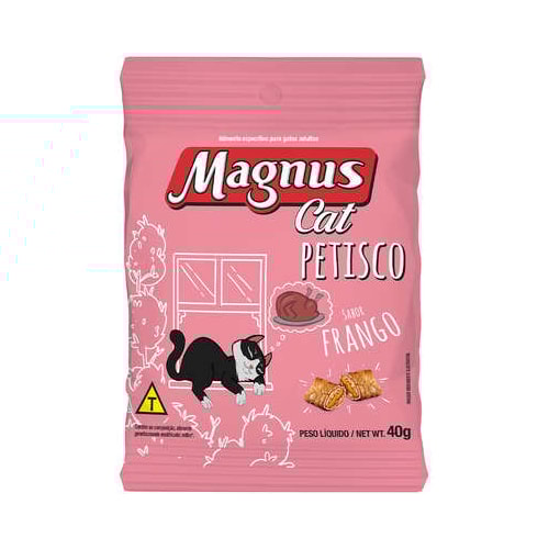 Biscoito Magnus Cat Frango 40g