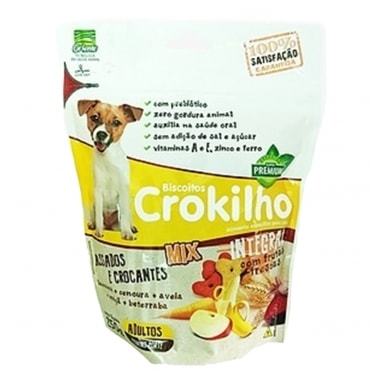 Biscoito Oriente Crokilho Mix Cães 250g