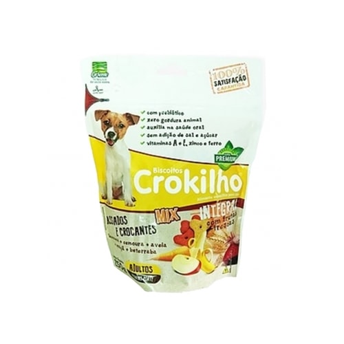 Biscoito Oriente Crokilho Mix Cães 250g