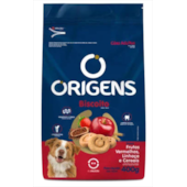 Biscoito Origens Frutas Vermelhas, Linhaça e Cereais Cães Adultos 400g