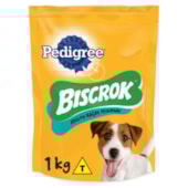 Biscoito Pedigree Biscrok Cães Adultos Raças Pequenas e Minis 1kg