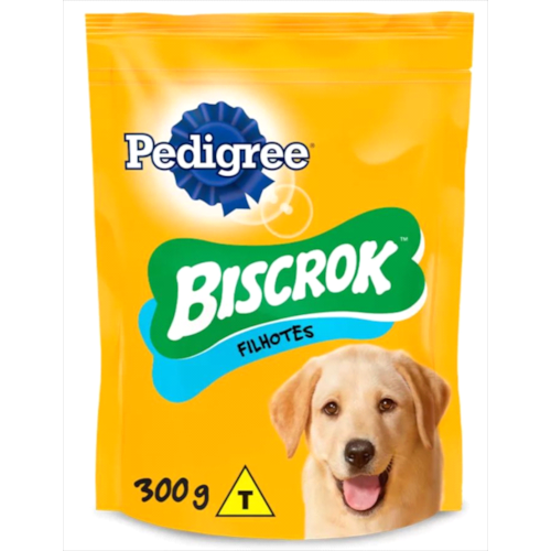 Biscoito Pedigree Biscrok Júnior Cães Filhotes 300g