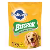Biscoito Pedigree Biscrok Multi Cães Adultos Raças Medias 1kg