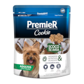 Biscoito Premier Cookie Coco e Aveia Cães Adultos Raças Pequenas 250g