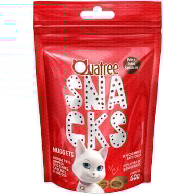 Biscoito Quatree Nuggets Pele e Pelo 60g