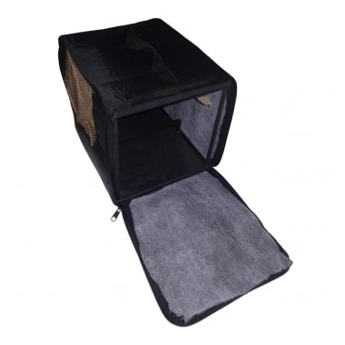 Bolsa de Transporte Club Pet Pássaros Preto
