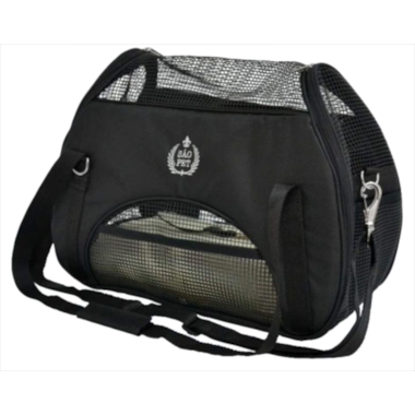 Bolsa de Transporte São Pet Atenas Preta N2