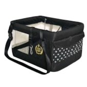 Bolsa de Transporte São Pet Safety Preta - Ate 10kg
