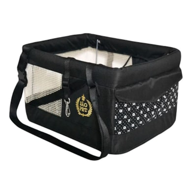 Bolsa de Transporte São Pet Safety Preta - Ate 10kg