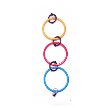 Brinquedo Beneh Dog Argola com Guizo Agapornis