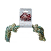 Brinquedo Cat Dog Corda Toy Bone com Aroma Morango Grande