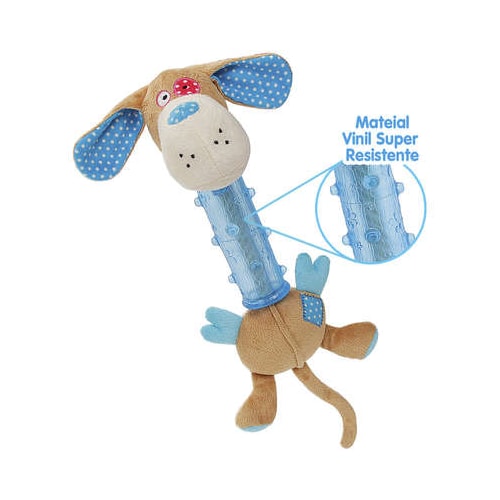 Brinquedo Chalesco Pelúcia Giradog com Mordedor