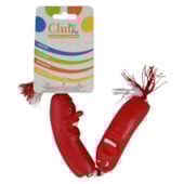 Brinquedo Club Pet 2 Salsichas com Corda